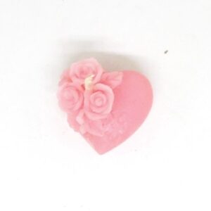 Corazón Decorado Pequeño rosado