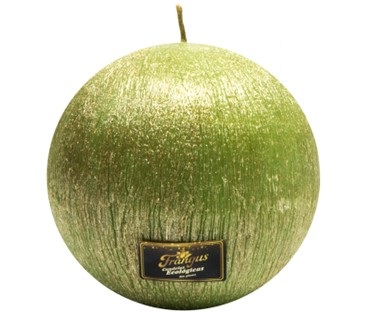 Bola Gigante Rayada Verde