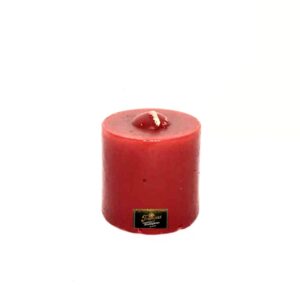 Velas 1/4 velon 1 unidad, 5.5x5 cm roja